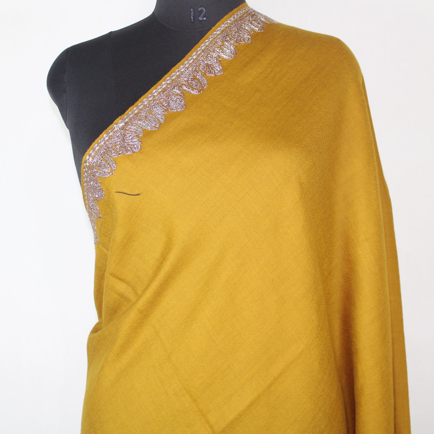 Kashmiri Embroidered Shawl ,Woolen Embroidered Shawl, Kashmiri Tilla Embroidery Shawl, Kashmiri Shawl For Women, Tilla Shawl - BATIN