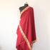 Fine Wool Embroidered Shawl, Kashmiri Embroidery Tilla Shawl, Kashmiri Embroidered Shawl, Kashmiri Shawl For Women, Maroon Shawl BATIN