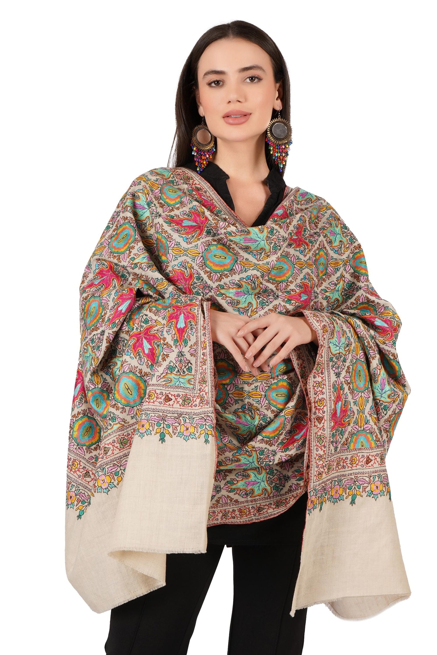 Pure Pashmina Shawls - BATIN