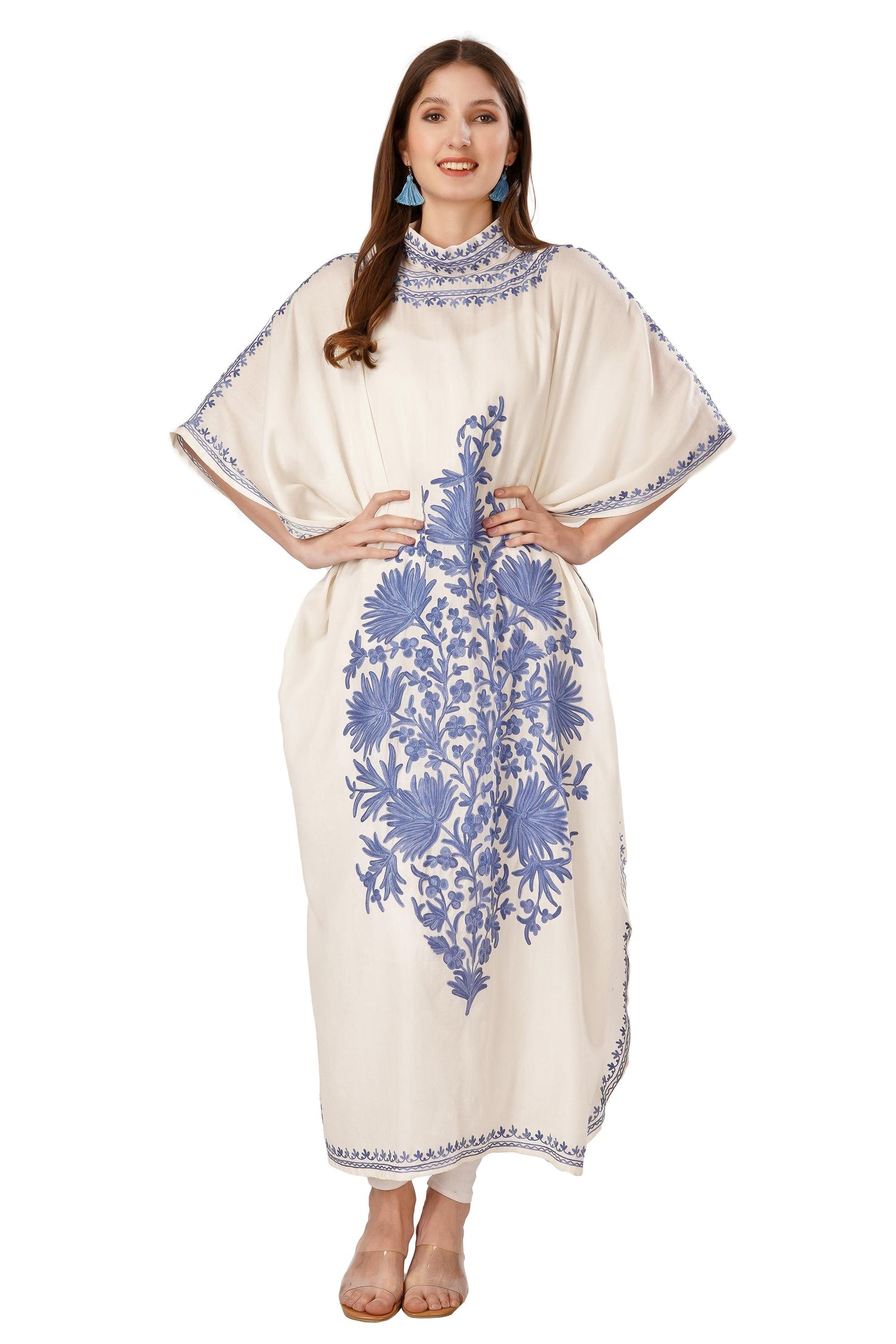 Luxurious Kashmiri Embroidered Women&