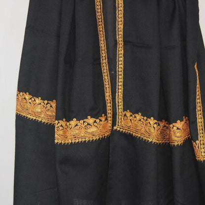 Kashmiri Embroidered Shawl ,Woolen Embroidered Shawl, Kashmiri Tilla Embroidery Shawl, Kashmiri Shawl For Women, Tilla Shawl