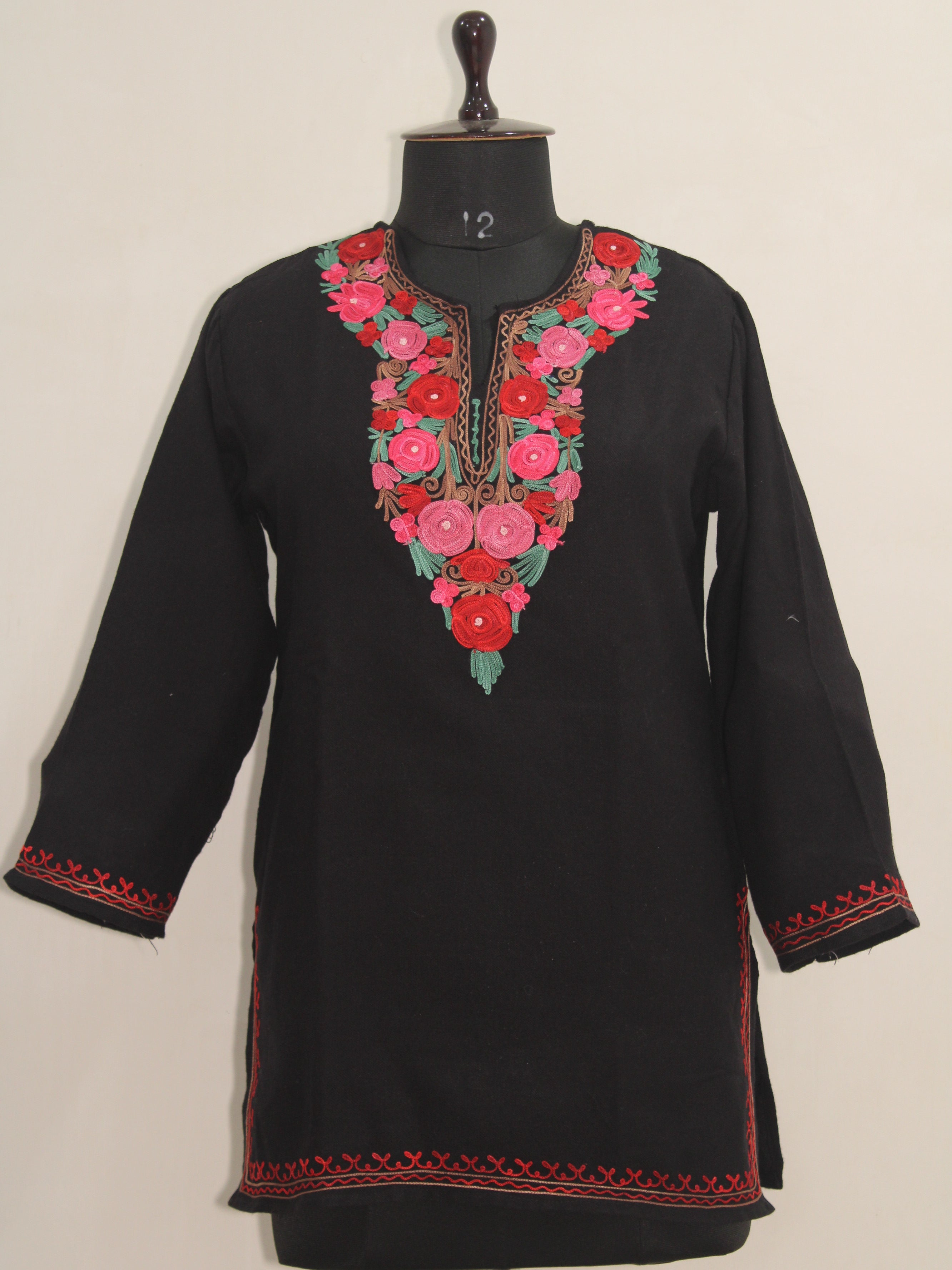 Kashmiri Aari Embroidery Straight Women&