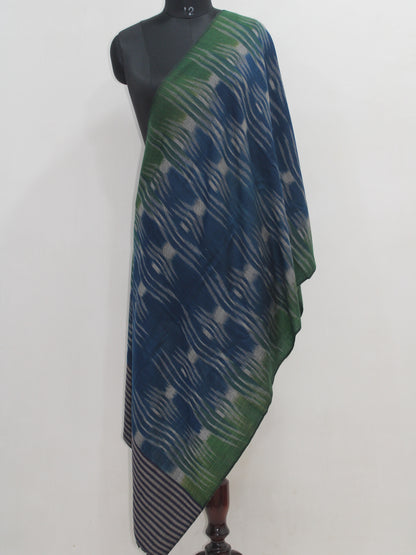 Handwoven Ikat Pure Pashmina Stole / Scarf